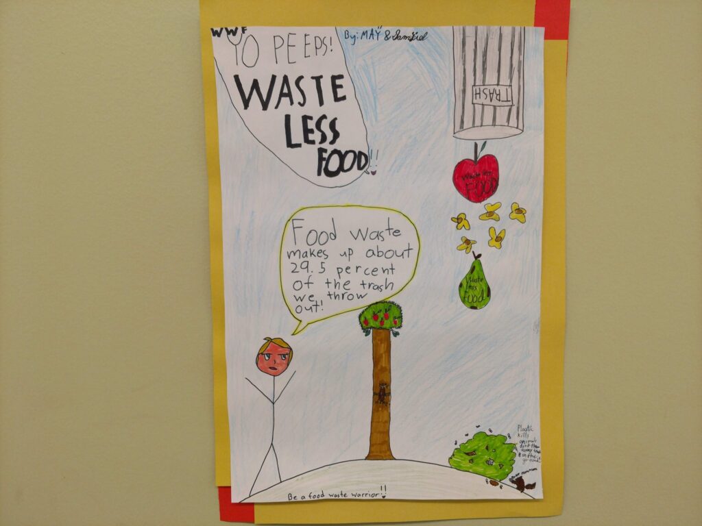 Child Waste Less Poster