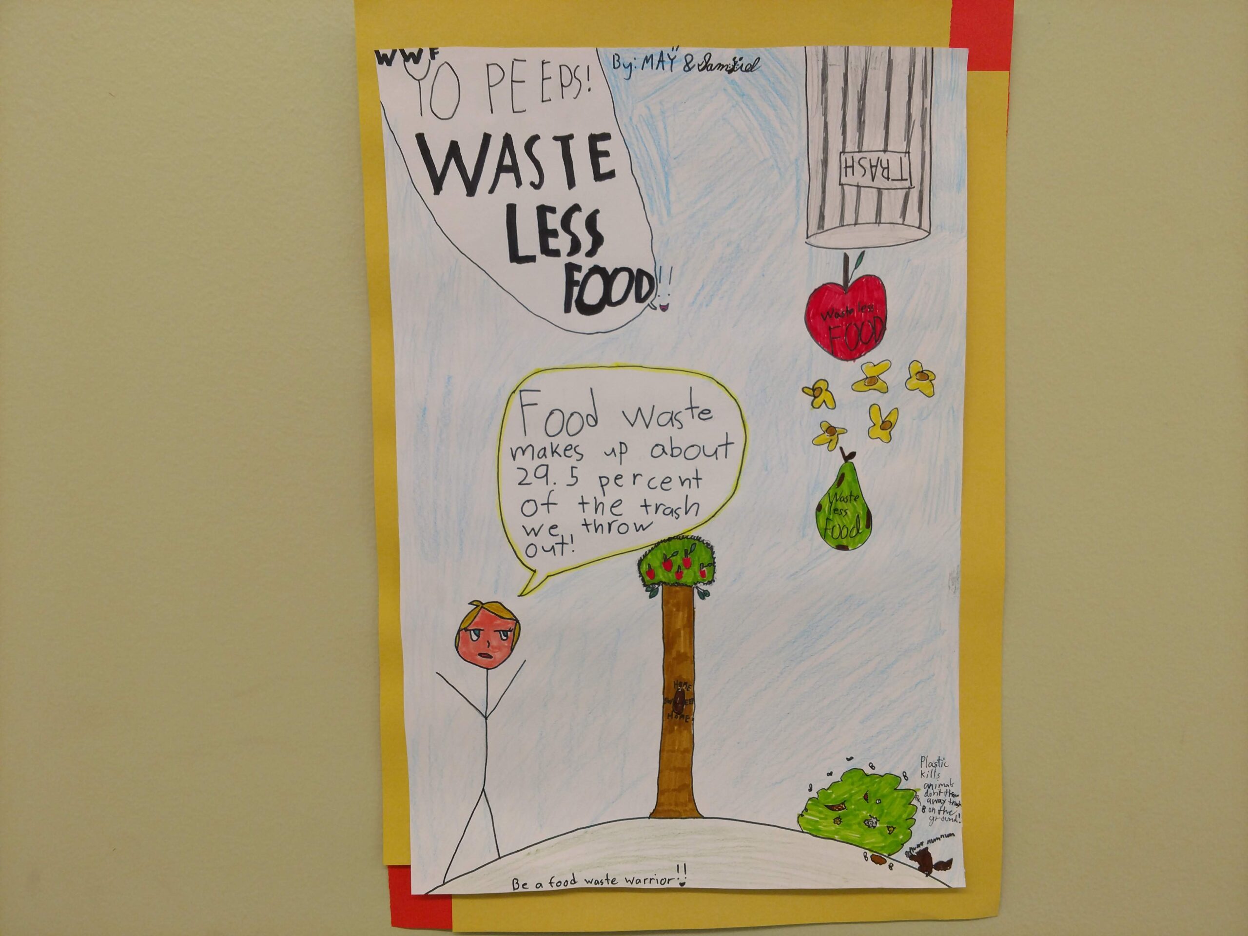 Child Waste Less Poster